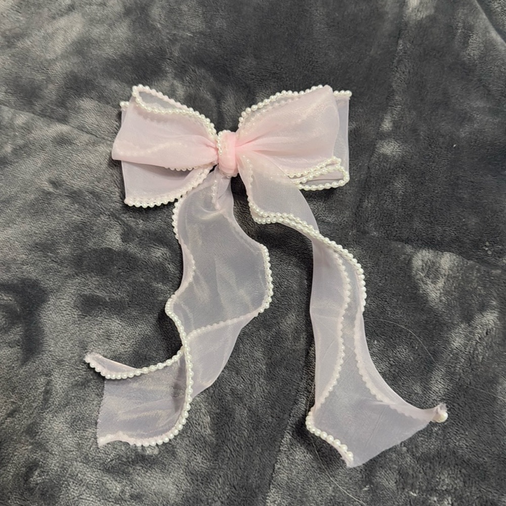 Beautiful hair bow clip